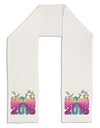 Current Year Graduation Color Adult Fleece 64&#x22; Scarf-TooLoud-White-One-Size-Adult-Davson Sales