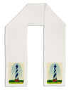 Watercolor Lighthouse 1 Adult Fleece 64&#x22; Scarf-TooLoud-White-One-Size-Adult-Davson Sales