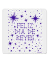 Feliz Dia de Reyes - Estrellas Brillantes 4x4&#x22; Square Sticker 4 Pieces-Stickers-TooLoud-White-Davson Sales