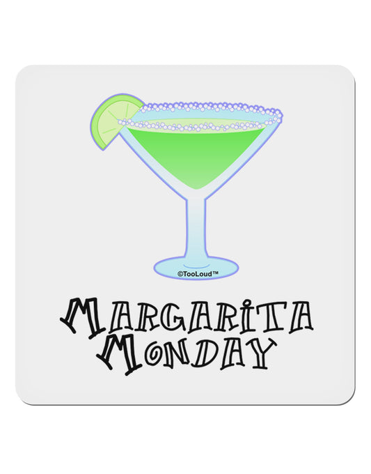 Margarita Monday Design - Pop Culture 4x4&#x22; Square Sticker 4 Pieces-Stickers-TooLoud-White-Davson Sales
