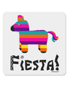 Colorful Pinata Design - Fiesta 4x4&#x22; Square Sticker 4 Pieces-Stickers-TooLoud-White-Davson Sales