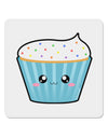 Cute Cupcake with Sprinkles 4x4&#x22; Square Sticker 4 Pieces-Stickers-TooLoud-White-Davson Sales