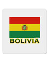 Bolivia Flag 4x4&#x22; Square Sticker-Stickers-TooLoud-1-Davson Sales