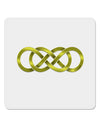 Double Infinity Gold 4x4&#x22; Square Sticker-Stickers-TooLoud-1-Davson Sales