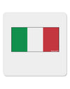 Italian Flag - Italy 4x4&#x22; Square Sticker 4 Pieces-Stickers-TooLoud-White-Davson Sales