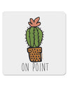 TooLoud On Point Cactus 4x4 Inch Square Stickers - 4 Pieces-Stickers-TooLoud-Davson Sales