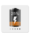 Low Energy 25 Percent 4x4&#x22; Square Sticker-Stickers-TooLoud-1-Davson Sales