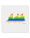 Equalizer Bars Design 4x4&#x22; Square Sticker 4 Pieces-Stickers-TooLoud-White-Davson Sales