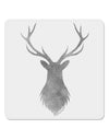 Majestic Stag Distressed 4x4&#x22; Square Sticker-Stickers-TooLoud-1-Davson Sales