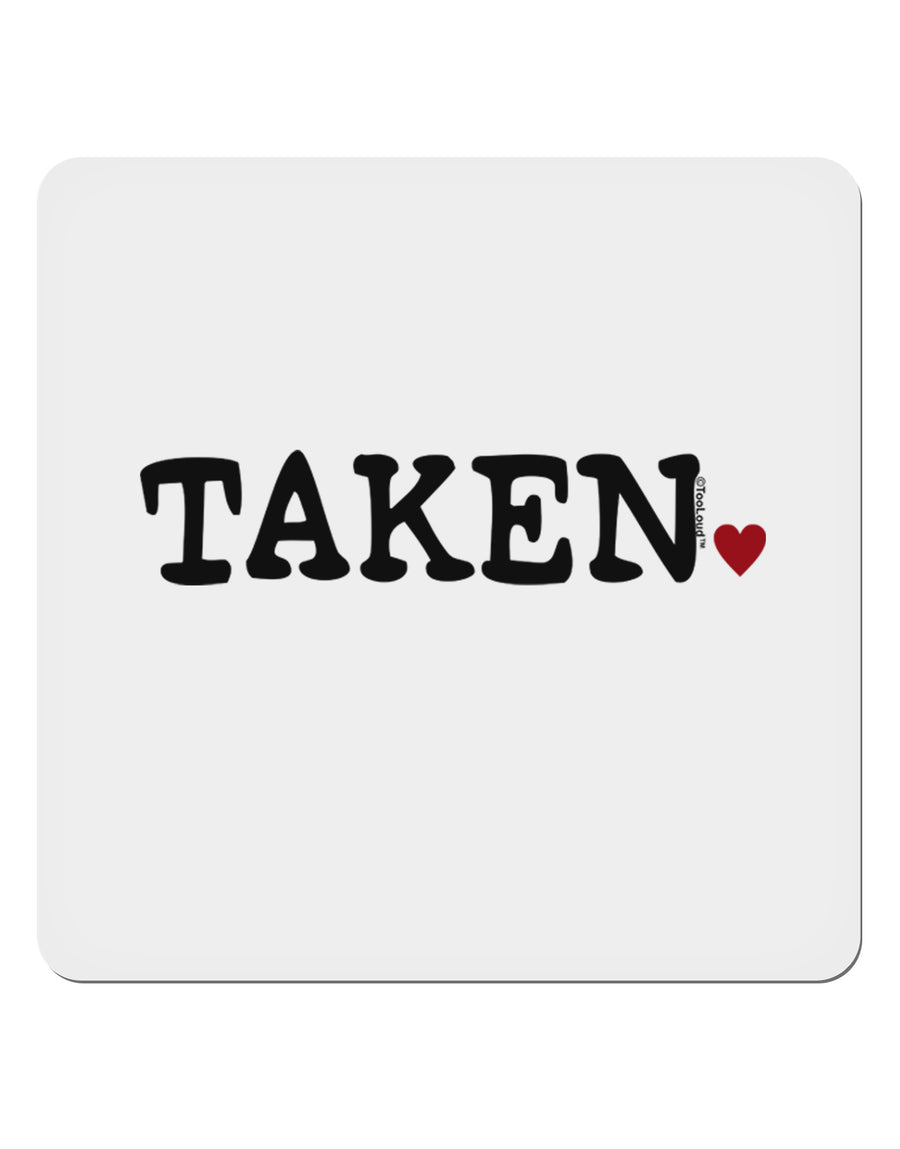 Taken 4x4&#x22; Square Sticker-Stickers-TooLoud-1-Davson Sales