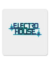 Electro House Bolt 4x4&#x22; Square Sticker-Stickers-TooLoud-1-Davson Sales