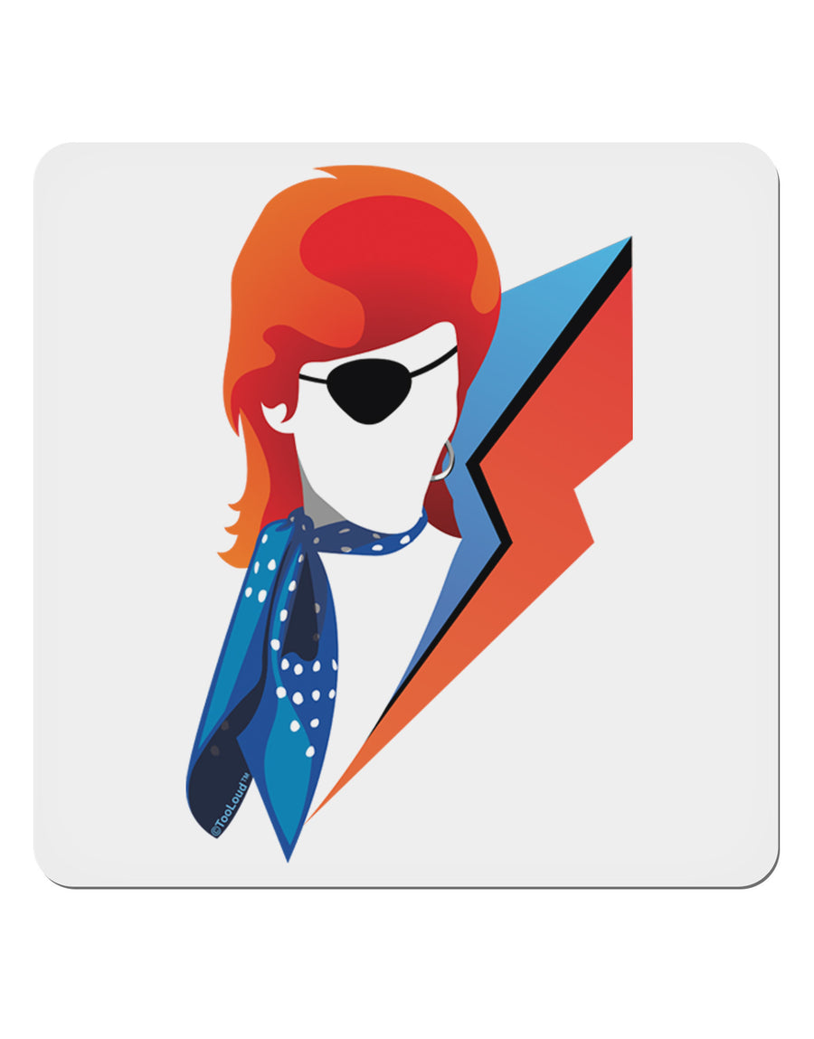 The Glam Rebel 4x4&#x22; Square Sticker-Stickers-TooLoud-1-Davson Sales