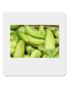 Buy Local - Jalapenos 4x4&#x22; Square Sticker 4 Pieces-Stickers-TooLoud-White-Davson Sales