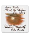 The Moon Herself Howls 4x4&#x22; Square Sticker-Stickers-TooLoud-1-Davson Sales