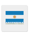 Argentina Flag 4x4&#x22; Square Sticker-Stickers-TooLoud-1-Davson Sales