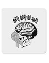 TooLoud Gray Gray Go Away 4x4" Square Stickers - 4 Pieces-Stickers-TooLoud-Davson Sales