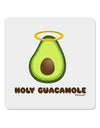 Holy Guacamole Design 4x4&#x22; Square Sticker 4 Pieces-Stickers-TooLoud-White-Davson Sales