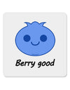 Blueberry - Berry Good 4x4&#x22; Square Sticker 4 Pieces-Stickers-TooLoud-White-Davson Sales