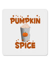 Pumpkin Spice Latte Hearts 4x4&#x22; Square Sticker-Stickers-TooLoud-1-Davson Sales