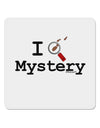 I Love Mystery 4x4&#x22; Square Sticker-Stickers-TooLoud-1-Davson Sales