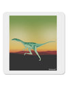 Ornithomimus Velox - Without Name 4x4&#x22; Square Sticker 4 Pieces-Stickers-TooLoud-White-Davson Sales