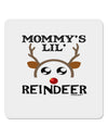 Mommy's Lil Reindeer Boy 4x4&#x22; Square Sticker-Stickers-TooLoud-1-Davson Sales