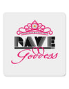 Rave Goddess 4x4&#x22; Square Sticker 4 Pieces-Stickers-TooLoud-White-Davson Sales