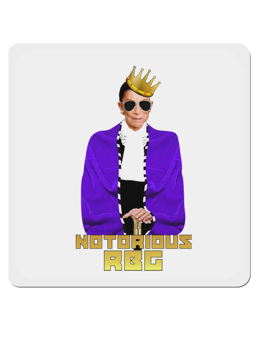 Notorious RBG 4x4&#x22; Square Sticker-Stickers-TooLoud-1-Davson Sales