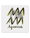 Aquarius Symbol 4x4&#x22; Square Sticker-Stickers-TooLoud-4-Davson Sales