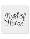 Maid of Honor - Diamond Ring Design 4x4&#x22; Square Sticker 4 Pieces-Stickers-TooLoud-White-Davson Sales