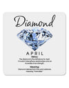 Birthstone Diamond 4x4&#x22; Square Sticker-Stickers-TooLoud-1-Davson Sales