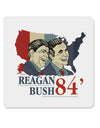 TooLoud REAGAN BUSH 84 4x4 Inch Square Stickers - 4 Pieces-Stickers-TooLoud-Davson Sales