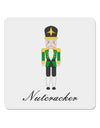 Nutcracker - Green Gold Black Text 4x4&#x22; Square Sticker 4 Pieces-Stickers-TooLoud-White-Davson Sales