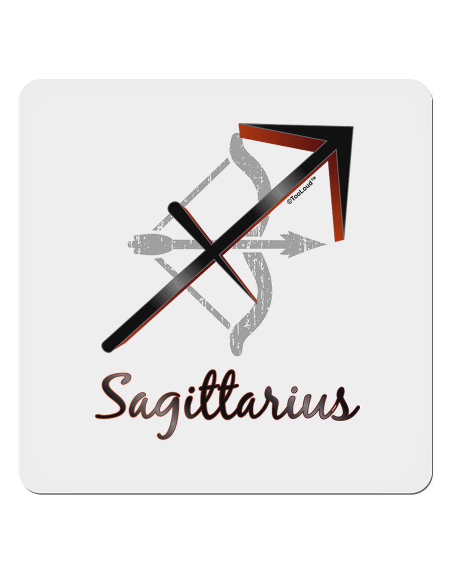 Sagittarius Symbol 4x4&#x22; Square Sticker-Stickers-TooLoud-1-Davson Sales