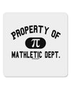 Mathletic Department 4x4&#x22; Square Sticker 4 Pieces-Stickers-TooLoud-White-Davson Sales