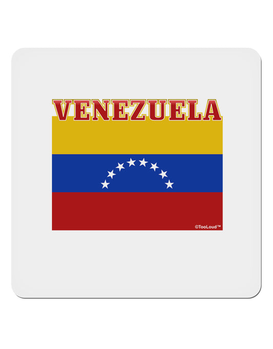 Venezuela Flag 4x4&#x22; Square Sticker-Stickers-TooLoud-1-Davson Sales