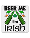 Beer Me I'm Irish 4x4&#x22; Square Sticker-Stickers-TooLoud-4-Davson Sales