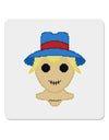 Cute Pixel Scarecrow 4x4&#x22; Square Sticker 4 Pieces-Stickers-TooLoud-White-Davson Sales