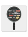 If We Had Bacon - Text 4x4&#x22; Square Sticker 4 Pieces-Stickers-TooLoud-White-Davson Sales