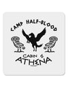 Camp Half Blood Cabin 6 Athena 4x4&#x22; Square Sticker 4 Pieces-Stickers-TooLoud-White-Davson Sales