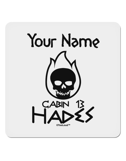 Personalized Cabin 13 Hades 4x4&#x22; Square Sticker 4 Pieces-Stickers-TooLoud-White-Davson Sales