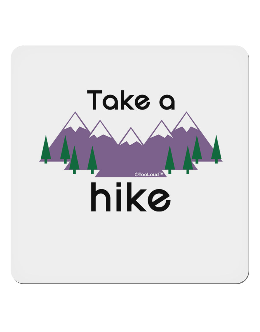 Take a Hike 4x4" Square Sticker-Stickers-TooLoud-1 Piece-Davson Sales