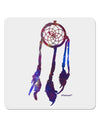 Graphic Feather Design - Galaxy Dreamcatcher 4x4&#x22; Square Sticker 4 Pieces-Stickers-TooLoud-White-Davson Sales