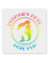 Mermaids Have More Fun - Beachy Colors 4x4&#x22; Square Sticker 4 Pieces-Stickers-TooLoud-White-Davson Sales