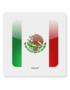 Mexican Flag App Icon 4x4&#x22; Square Sticker 4 Pieces-Stickers-TooLoud-White-Davson Sales