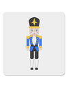 Nutcracker Design - Blue Gold Black 4x4&#x22; Square Sticker 4 Pieces-Stickers-TooLoud-White-Davson Sales