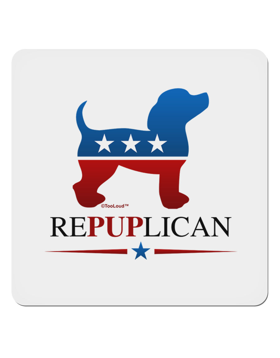 RePUPlican 4x4&#x22; Square Sticker-Stickers-TooLoud-1-Davson Sales