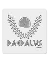 Labyrinth - Daedalus - Greek Mythology 4x4&#x22; Square Sticker 4 Pieces-Stickers-TooLoud-White-Davson Sales