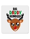 Big Daddy Reindeer Matching Deer 4x4&#x22; Square Sticker-Stickers-TooLoud-4-Davson Sales