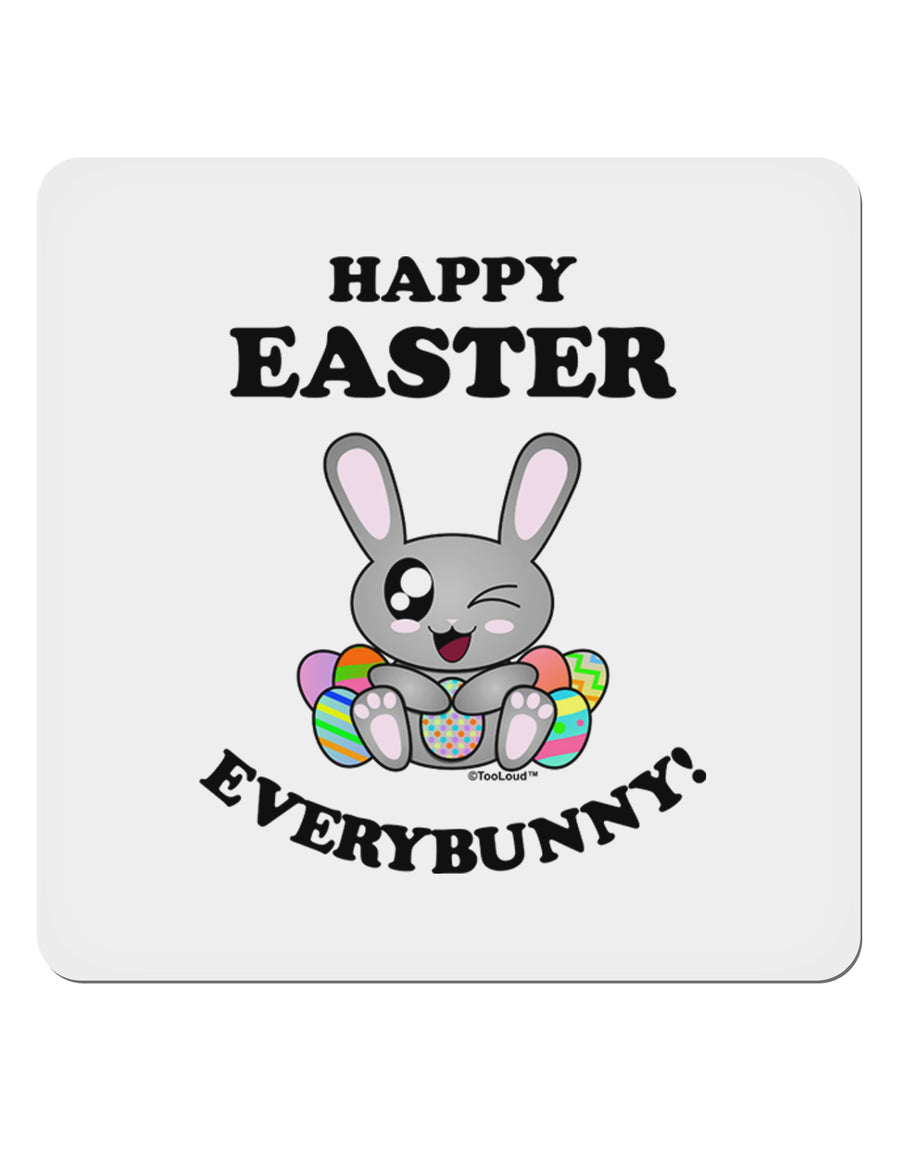 Happy Easter Everybunny 4x4&#x22; Square Sticker-Stickers-TooLoud-1-Davson Sales